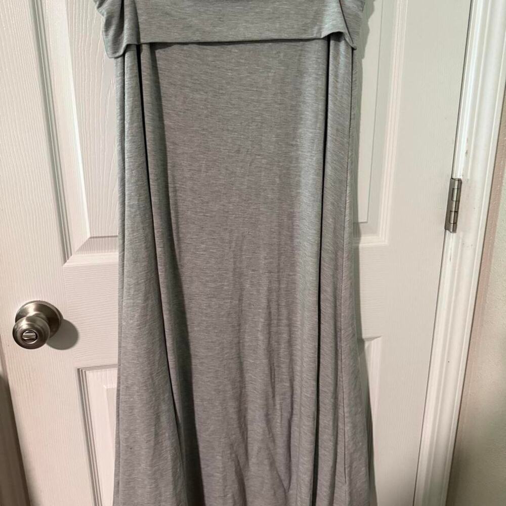 Lularoe Grey Maxi Skirt, Size Large New Without Tags